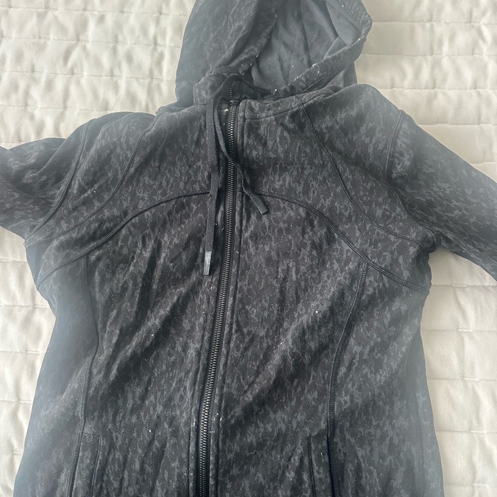 lululemon athletica Black Hooded Sweatshirt